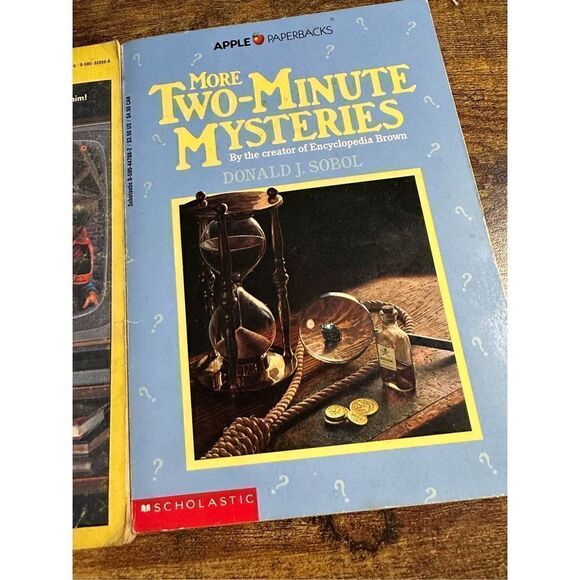 Vintage APPLE PAPERBACK 3 Book Lot DeDe Takes Charge, The TV Kids and Mysteries - Picture 4 of 11